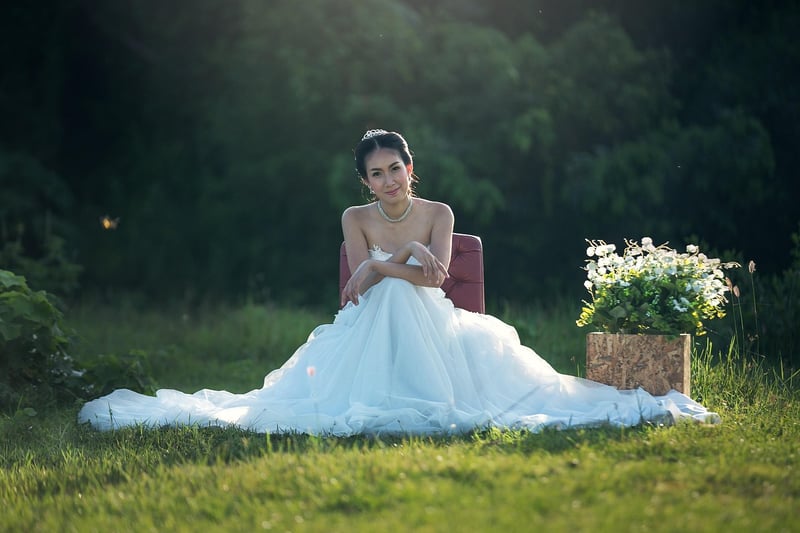 Bohemian Chic Gown